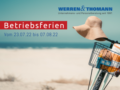 Betriebsferien 