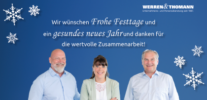 Weihnachtsferien vom 24.12.2025 - 04.01.2026
